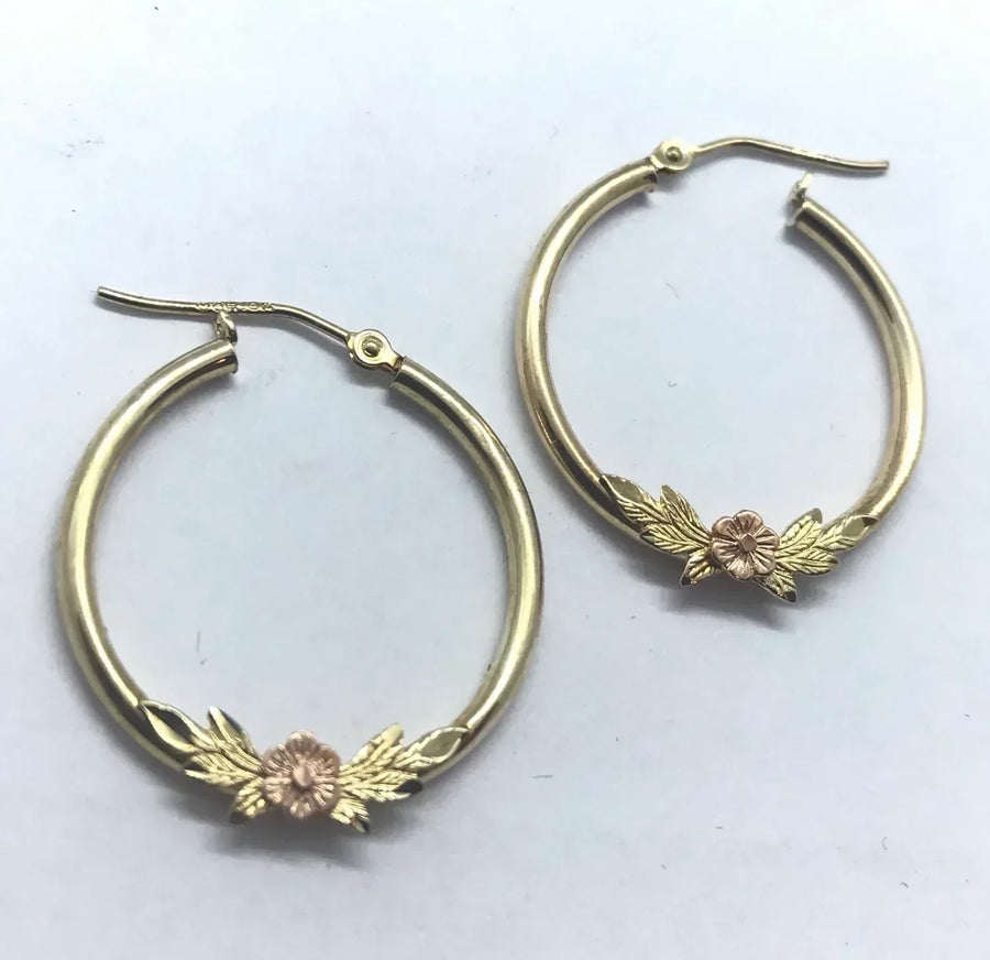 10 Karat Yellow Gold Earrings image 0