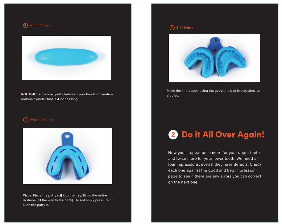 Teeth Impression Home Mold Kits Shipping Included Both Ways