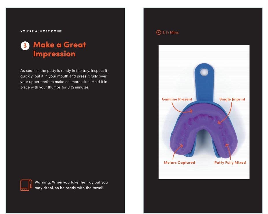 Teeth Impression Home Mold Kits Shipping Included Both Ways