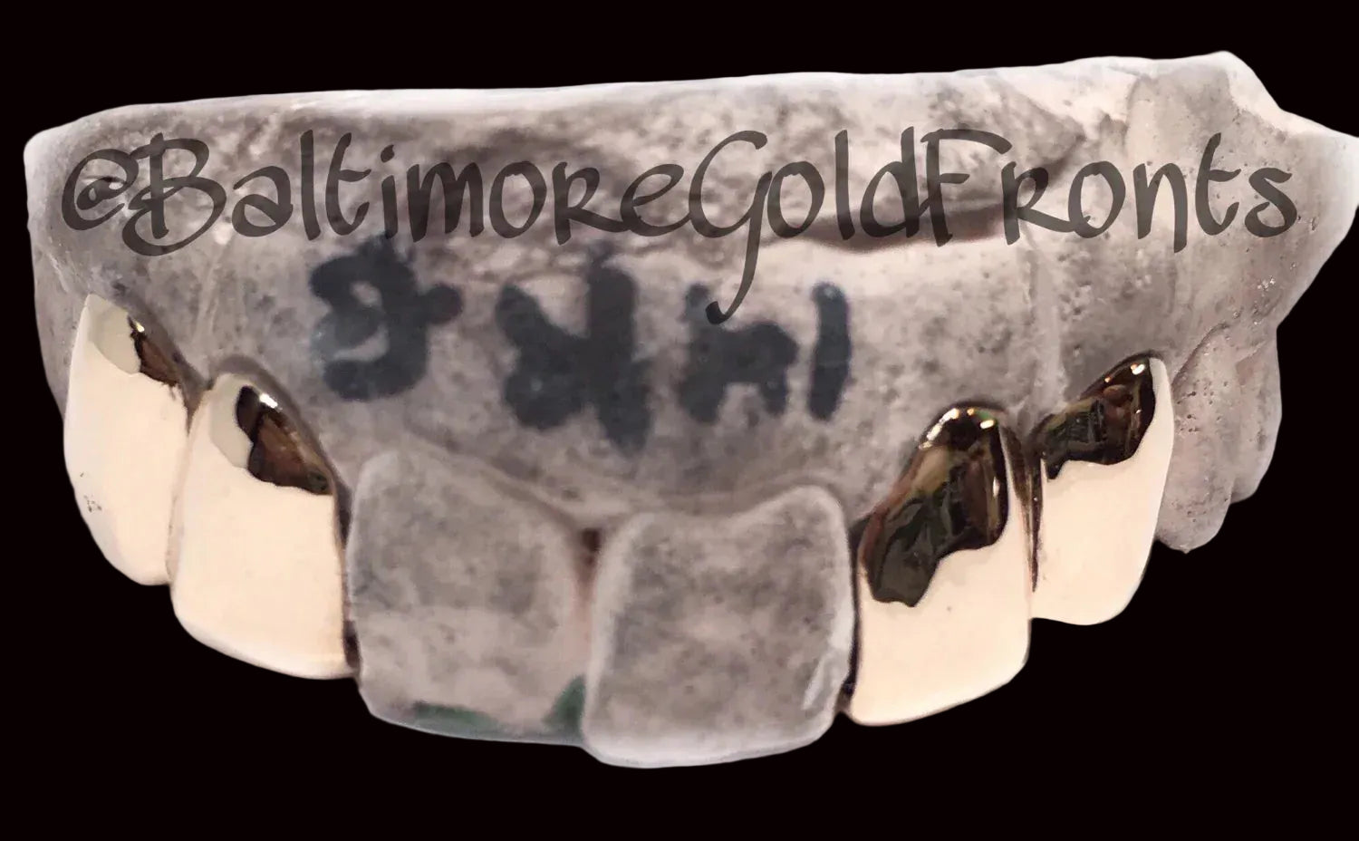 10k Gold 4 Solid Plain w/ Back Bridge image 0