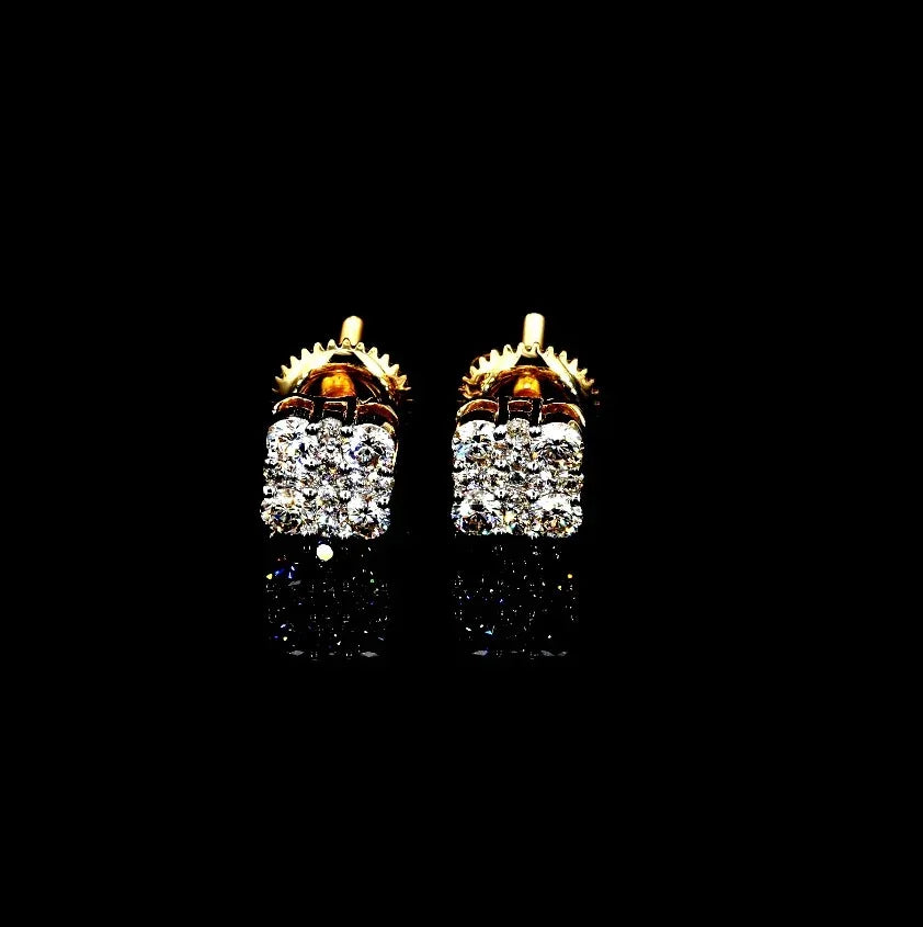 SE-127-B 14K Yellow Gold