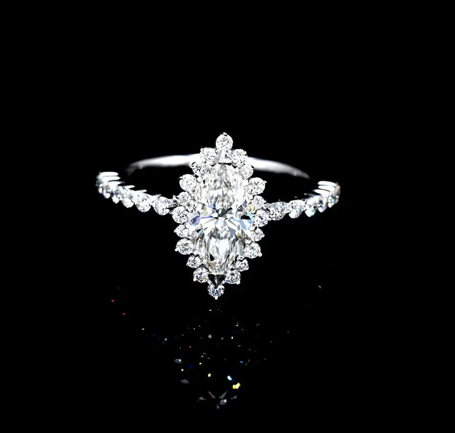 SLR-806-1.07CT 14K Yellow Gold