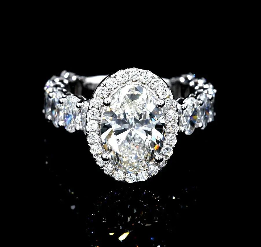 SLR-846-3.01CT 14K Yellow Gold
